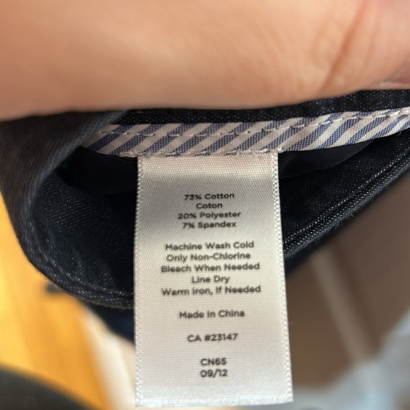 Size 14 Talbots signature cotton blend gray dress pants - Picture 7 of 7